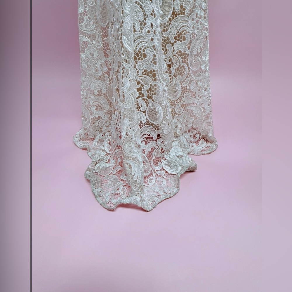 Stunning Lace Evening Gown - Picture 8 of 16